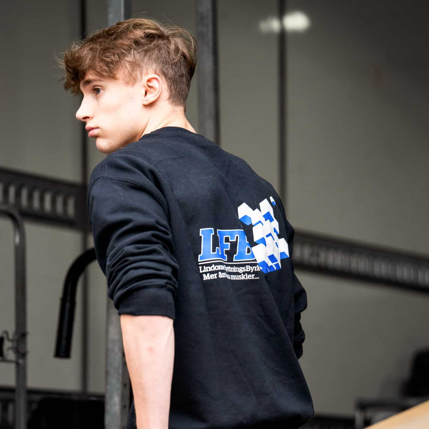 privatflytt-3 Flyttexpert hos Lindome Flytt som arbetar med en privatflytt